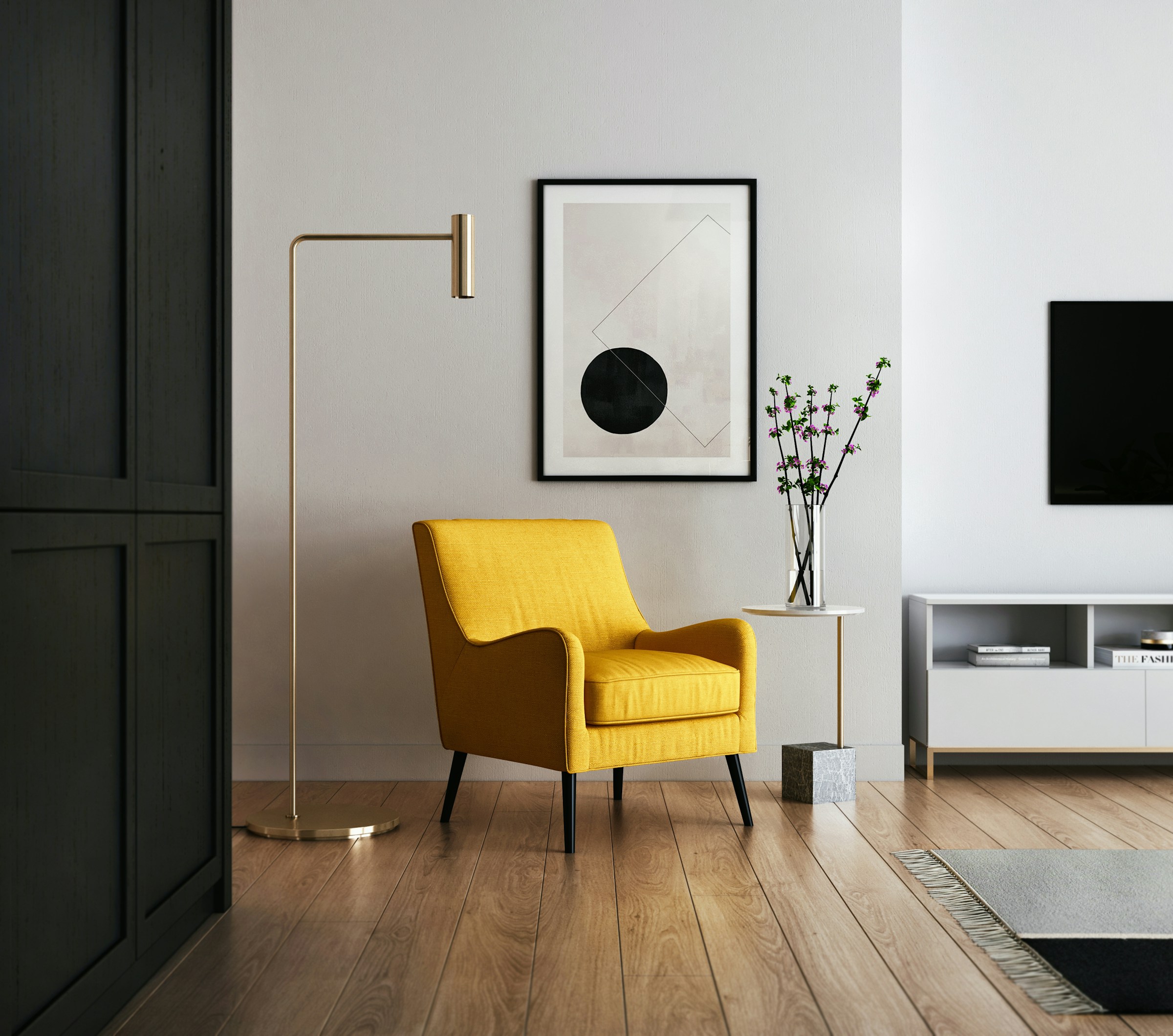 Warm interior
